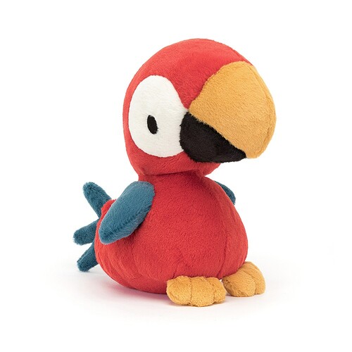 Odvážny papagáj Beak plyšová hračka JELLYCAT