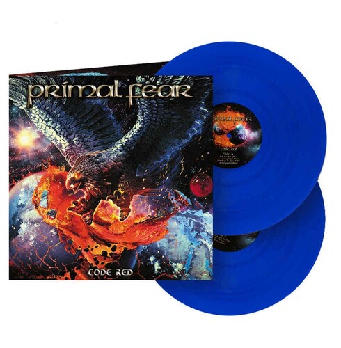 Kniha Primal Fear - Code Red (Transparent Blue) 2LP