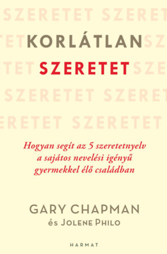 Kniha Korlátlan szeretet - Gary Chapman,Jolene Philo