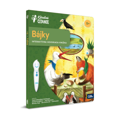 Kniha Bájky - interaktívna hovoriaca knižka (Kúzelné čítanie) - neobsahuje ceruzku Albi