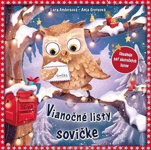 Kniha Vianočné listy sovičke