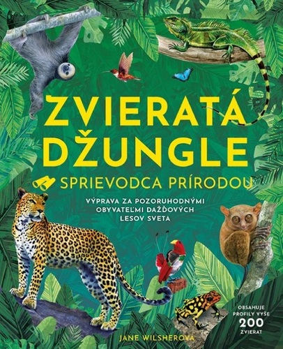 Kniha Zvieratá džungle - Sprievodca prírodou