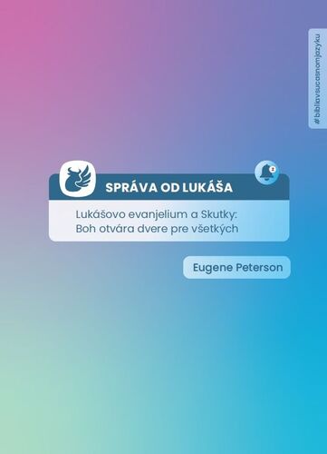 Kniha Správa od Lukáša - Peterson Eugene H.