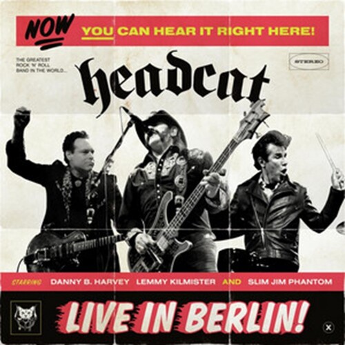 Kniha Headcat - Live In Berlin CD