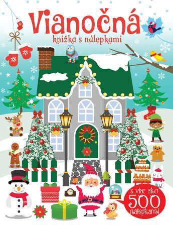 Kniha Vianočná knižka s nálepkami