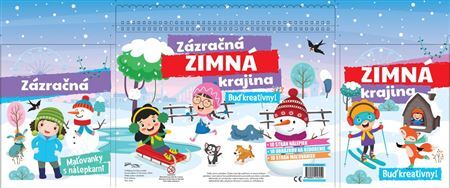 Kniha Zázračná zimná krajina