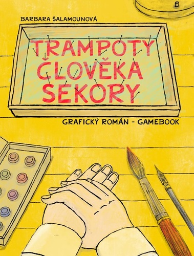 Kniha Trampoty člověka Sekory. Grafický román – gamebook