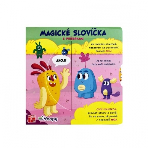 Kniha Magické slovíčka s príšerkami