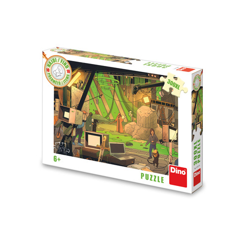 Dino Toys Puzzle Nájdi 10 predmetov: Film 300 XL Dino