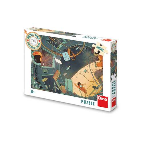 Dino Toys Puzzle Nájdi 10 predmetov: Vesmír 300 XL Dino