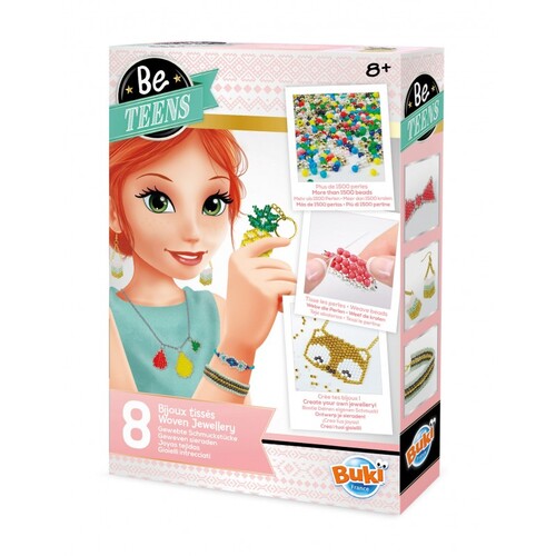 Kniha Buki Be Teens Vyrob si Tkané šperky