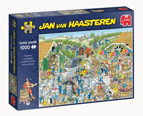 Puzzle Vinárstvo 1000 Jan van Haasteren