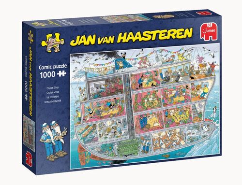TM Toys Puzzle Výletná loď 1000 Jan van Haasteren