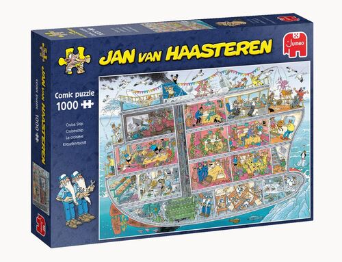 Puzzle Výletná loď 1000 Jan van Haasteren