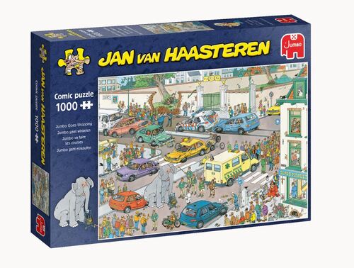 Puzzle Dopravná zápcha 1000 Jan van Haasteren