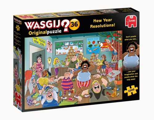 Puzzle Novoročné prípravy 1000 Wasgij