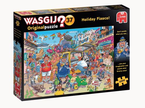 Puzzle Prázdninové fiasco 1000 Wasgij