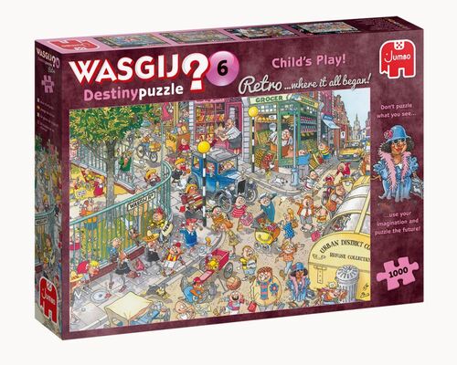 TM Toys Puzzle Retro Osud Detské hry 1000 Wasgij