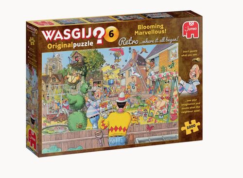 Puzzle Retro rozkvitnutá nádhera 1000 Wasgij