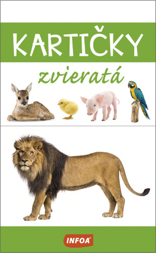 Kniha Zvieratá Kartičky