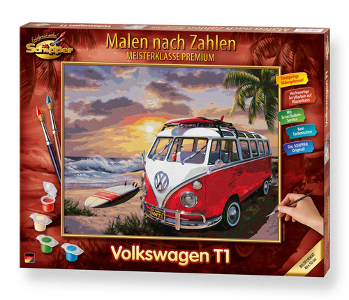 Maľovanie podľa čísel Volkswagen Bus T1 (40x50 cm) Schipper