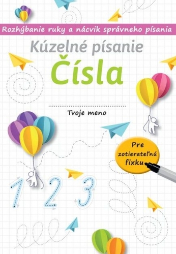 Kniha Kúzelné písanie - Čísla