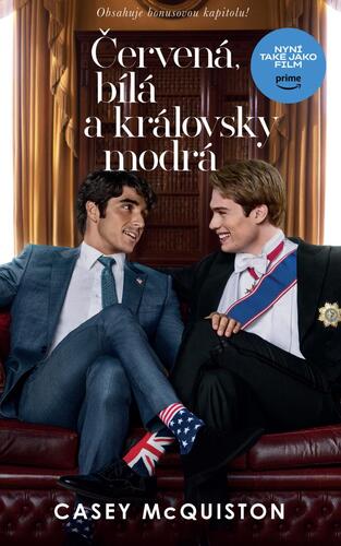 Kniha Červená, bílá a královsky modrá