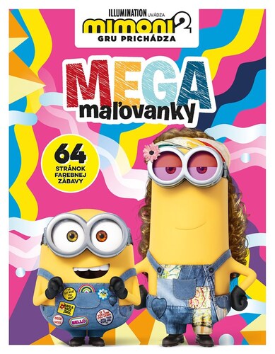 Kniha Mimoni 2 - Mega maľovanky