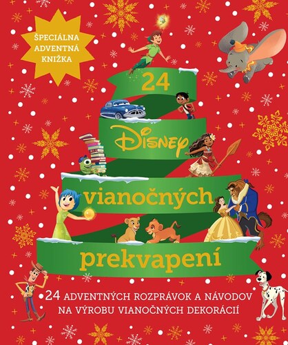 Kniha Disney - 24 Disney vianočných prekvapení