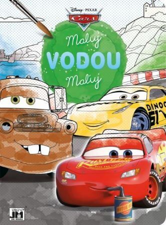 Kniha Maluj vodou Cars