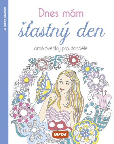 Kniha Dnes mám šťastný den Omalovánky pro dospělé