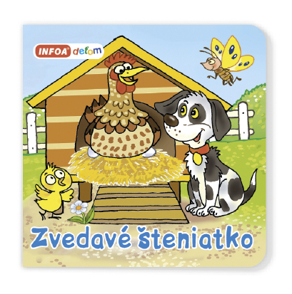 Kniha Zvedavé šteniatko