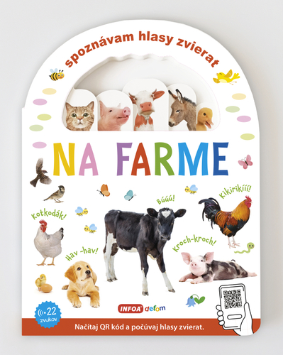 Kniha Spoznávám hlasy zvierat Na farme