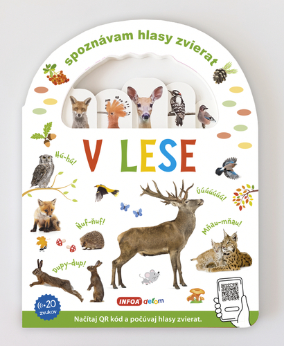 Kniha Spoznávám hlasy zvierat V lese