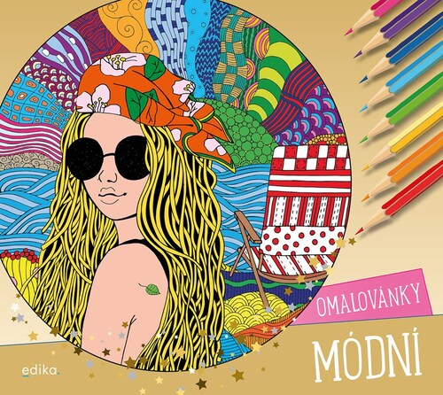 Kniha Módní omalovánky - Andrea Brázdová