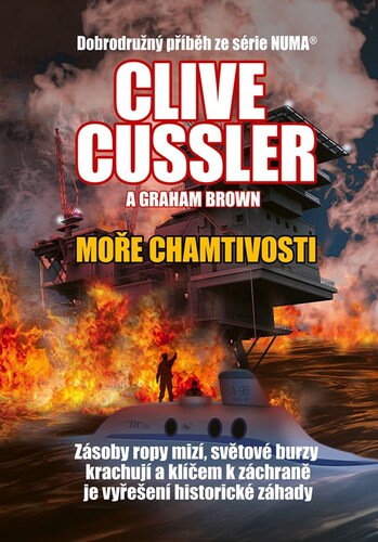 Kniha Moře chamtivosti - Graham Brown,Clive Cussler,Eva Kadlecová