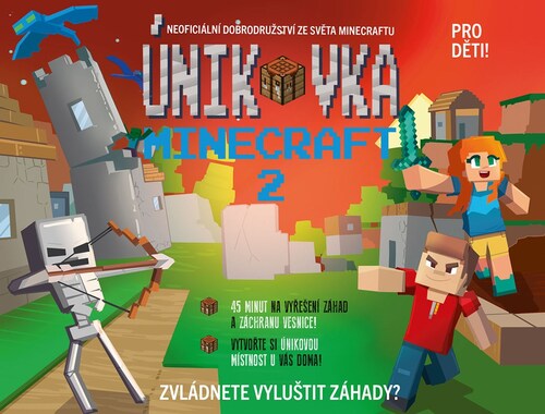 Kniha Únikovka - Minecraft 2