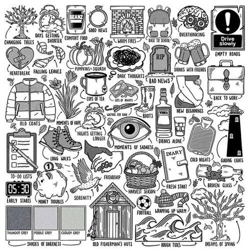 Kniha Sheeran Ed - Autumn Variations (White) LP