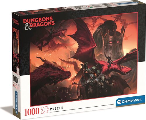 Trigo Puzzle Dungeons & Dragons 1000 Clementoni