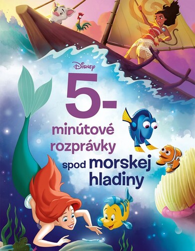 Kniha Disney - 5-minútové rozprávky spod morskej hladiny, 2. vydanie - Kolektív autorov