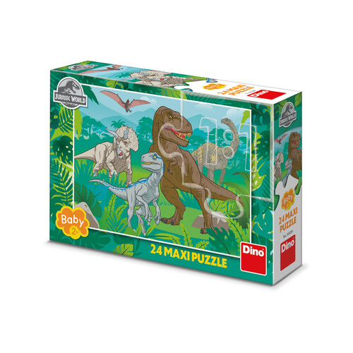 Dino Toys Puzzle Jurský svet 24 maxi Dino