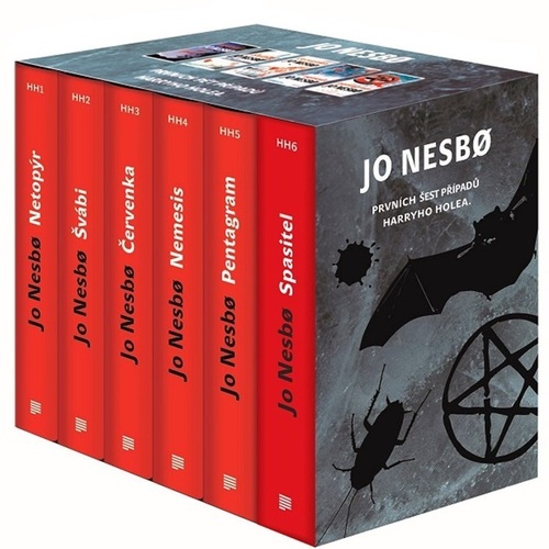 Kniha Harry Hole box 1-6, 2. vydání - Jo Nesbo,Kateřina Krištůfková