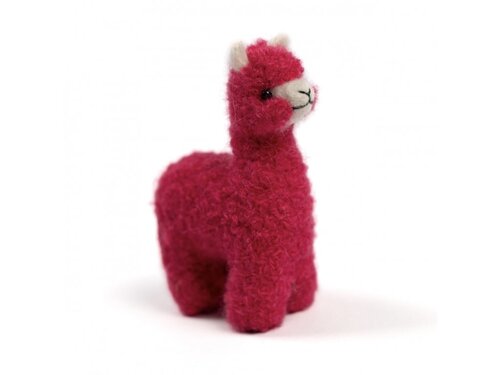 Plyšová hračka Dramalama ALPACA HUYACAYA RASPERRY/VIOLET