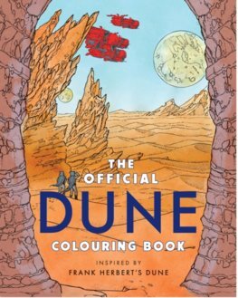 Kniha The Official Dune Colouring Book
