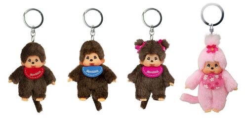 Kniha MONCHHICHI Mončiči kľúčenka 3.varianta 10cm