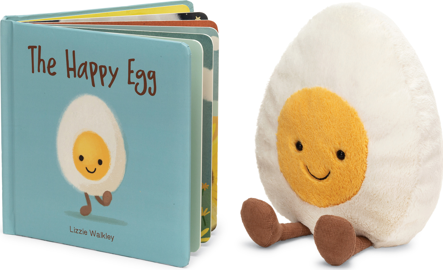 The Happy Egg kniha ENG plyšová hračka JELLYCAT
