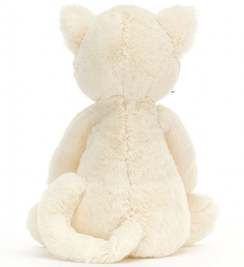 BASHFUL Krémové mačiatko plyšová hračka JELLYCAT