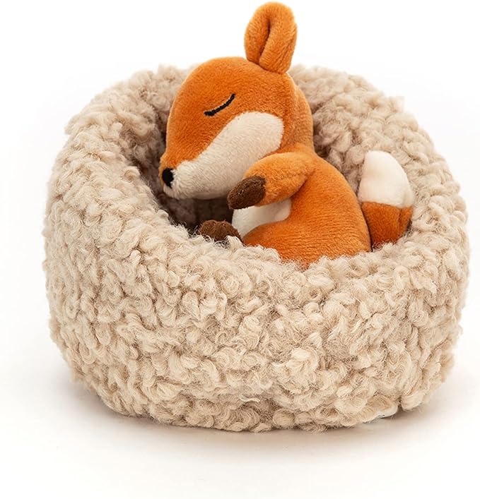 Líška v huňatom pelechu  plyšová hračka JELLYCAT