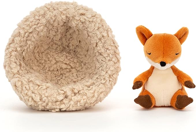 Líška v huňatom pelechu  plyšová hračka JELLYCAT