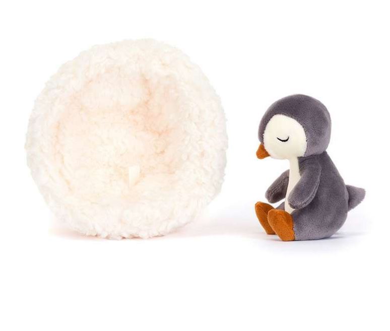 Tučniak v pelechu plyšová hračka JELLYCAT